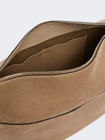 max mara large split leather handbag for women