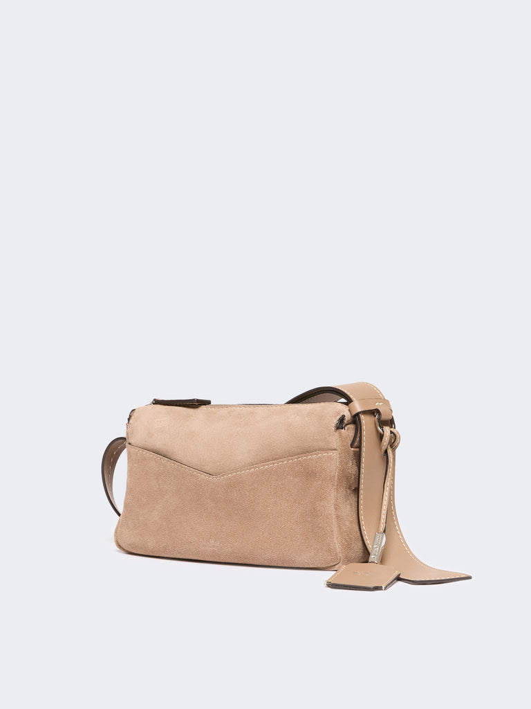 max mara micro split leather handbag