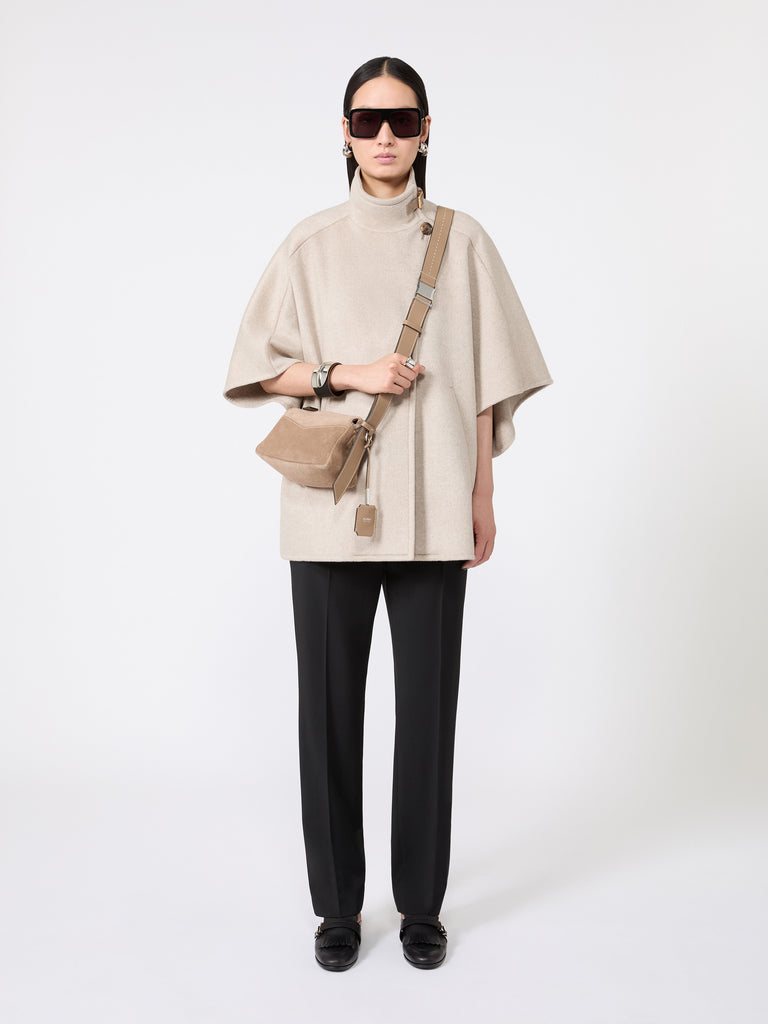 max mara micro split leather handbag