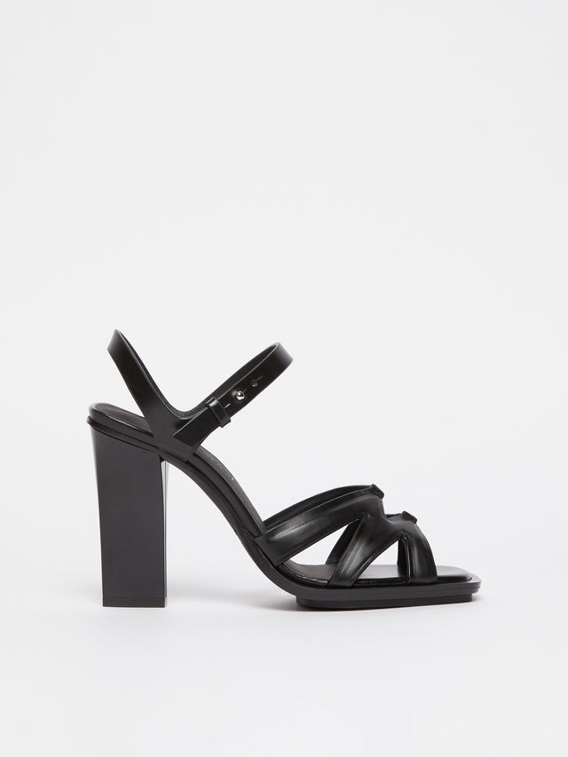 Leather Sandals for Women - Black - Max Mara UAE