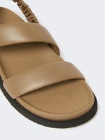 max mara leather sandals for women