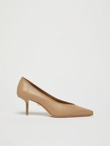 Nappa leather court shoes
