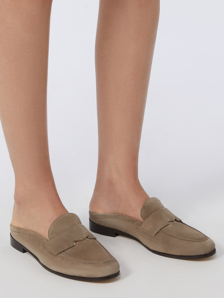 max mara suede mules