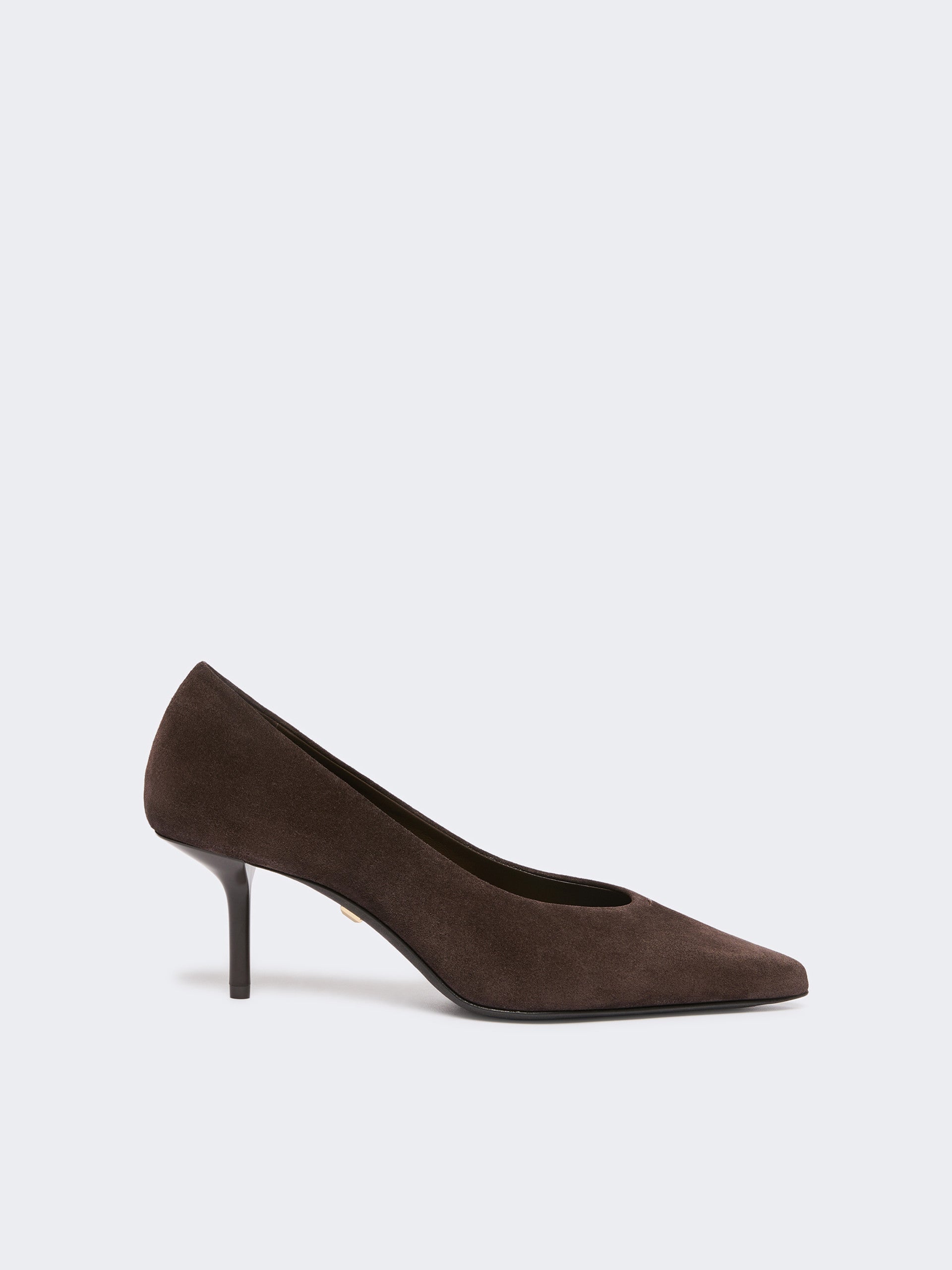 max mara split calf leather court shoes for women