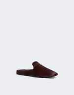max mara haircalf and nappa leather mules for women
