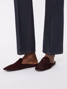 Max Mara Haircalf and nappa leather mules for Women