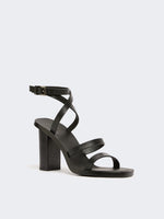 Leather Sandals for Women - Black - Max Mara UAE