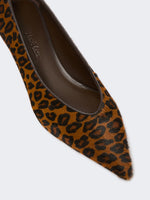max mara haircalf and nappa leather low court shoes for women