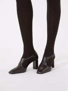 Max Mara Nappa leather cut-out brogues for Women