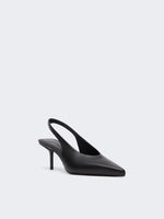 max mara nappa leather slingbacks for women