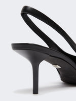 max mara nappa leather slingbacks for women
