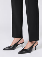 max mara nappa leather slingbacks for women