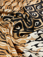 max mara printed silk oversized scarf for women