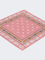 Printed silk twill pocket square