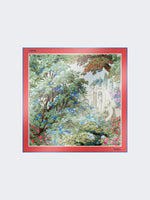 max mara printed silk foulard for women