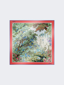 Printed Silk Foulard for Women - Antique Rose - Max Mara UAE