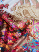 max mara printed silk foulard for women