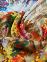 max mara printed silk foulard for women
