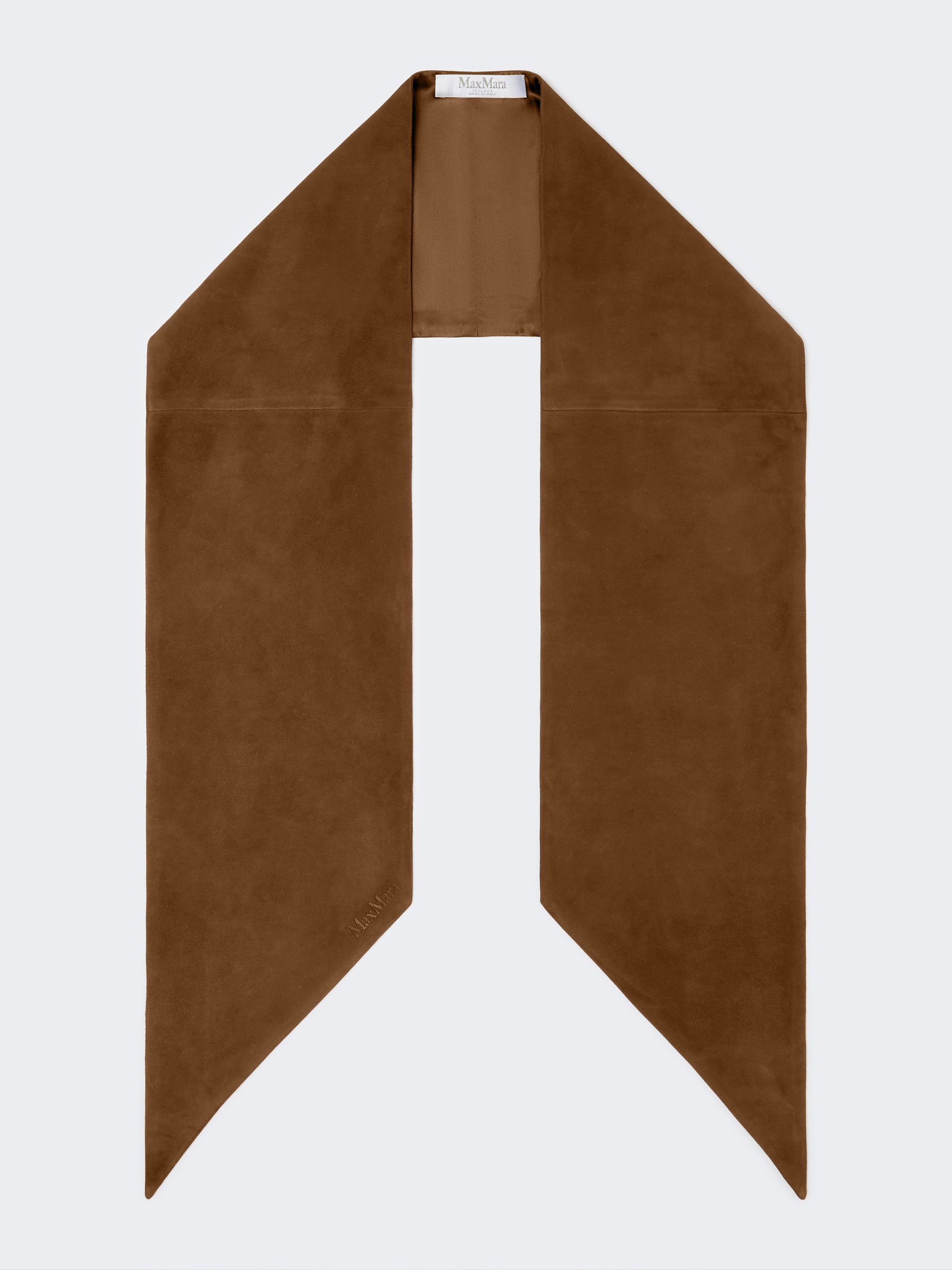 max mara suede scarf for women