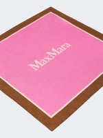 max mara printed silk pocket square for women