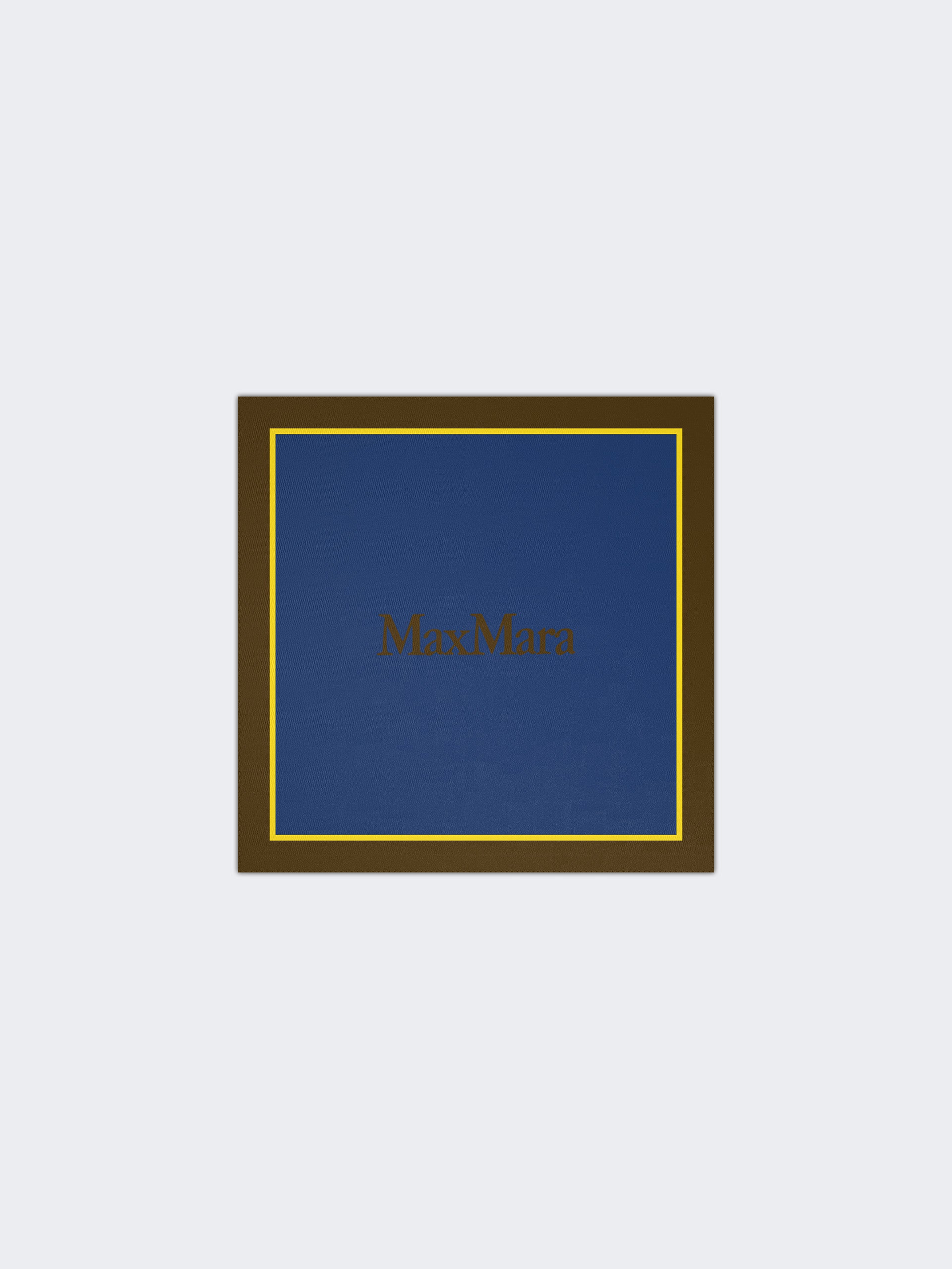 max mara printed silk pocket square for women