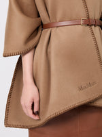 max mara double wool broadcloth cloak for women
