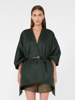 max mara double wool broadcloth cloak for women