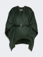 max mara double wool broadcloth cloak for women