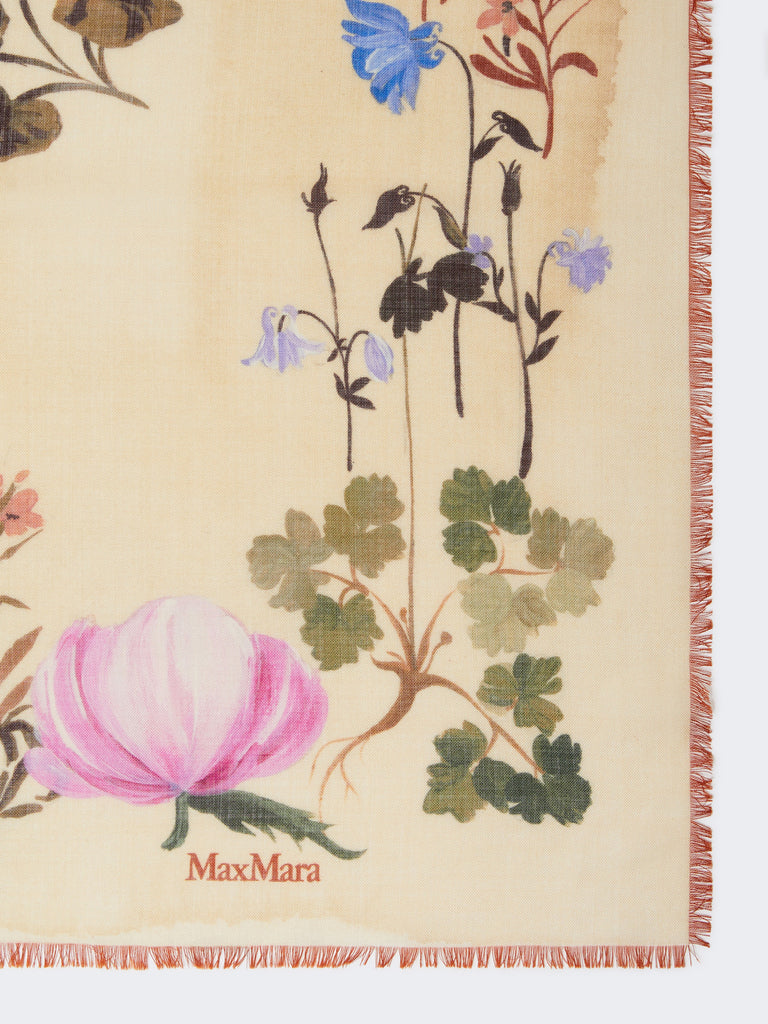 max mara wool and silk shawl