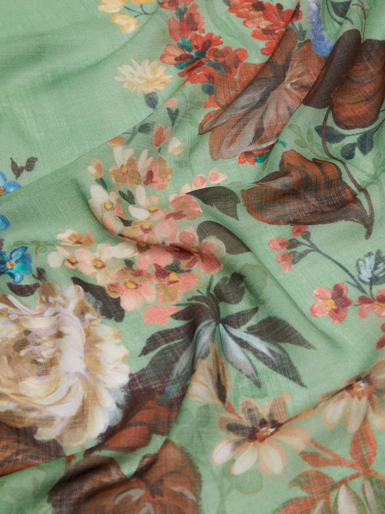 max mara wool and silk shawl