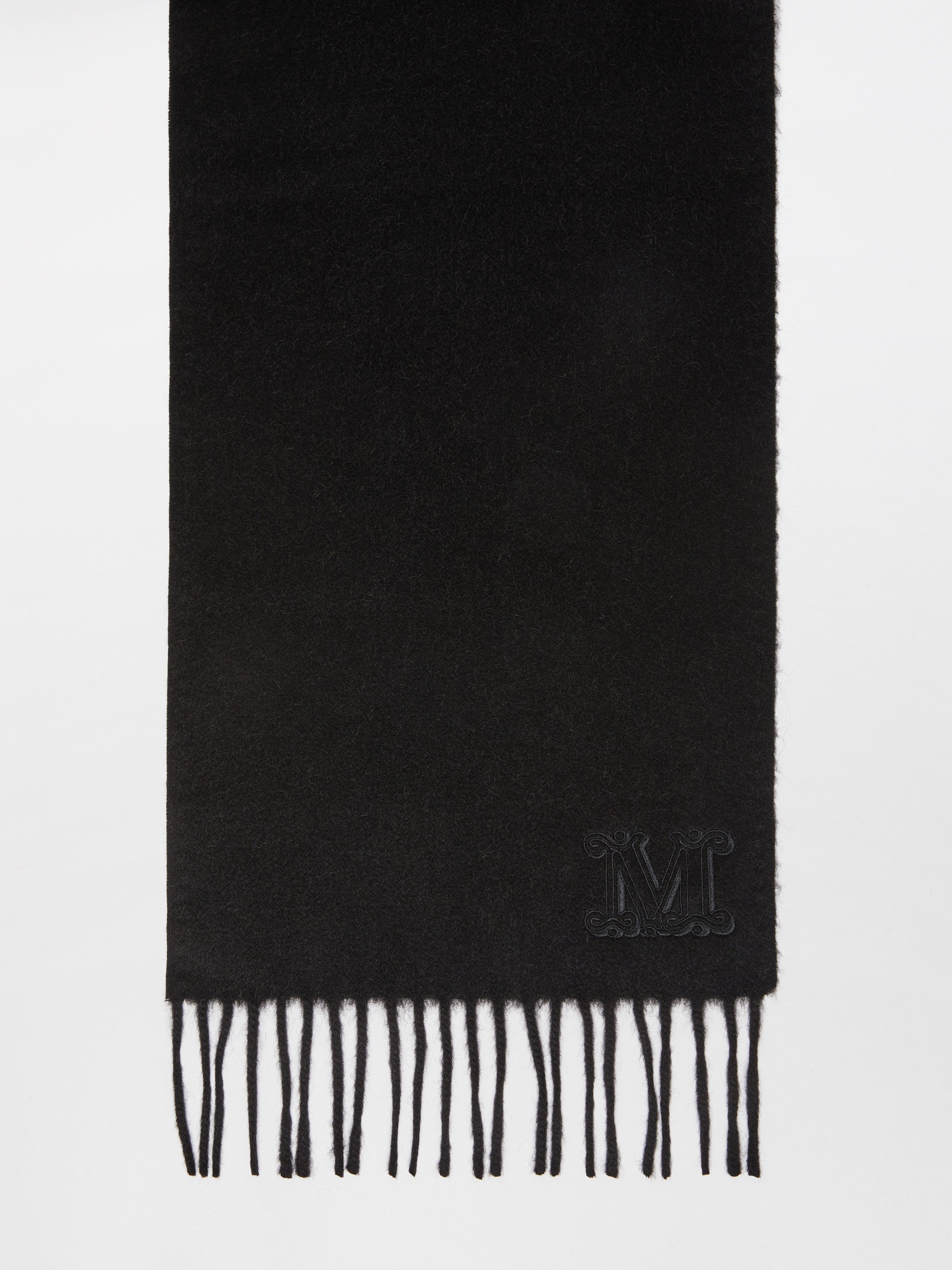 Camel Scarf for Women - Black - Max Mara UAE