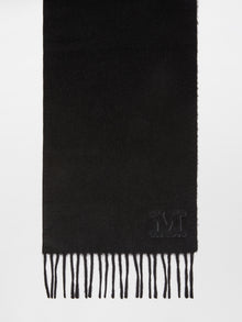 Camel Scarf for Women - Black - Max Mara UAE