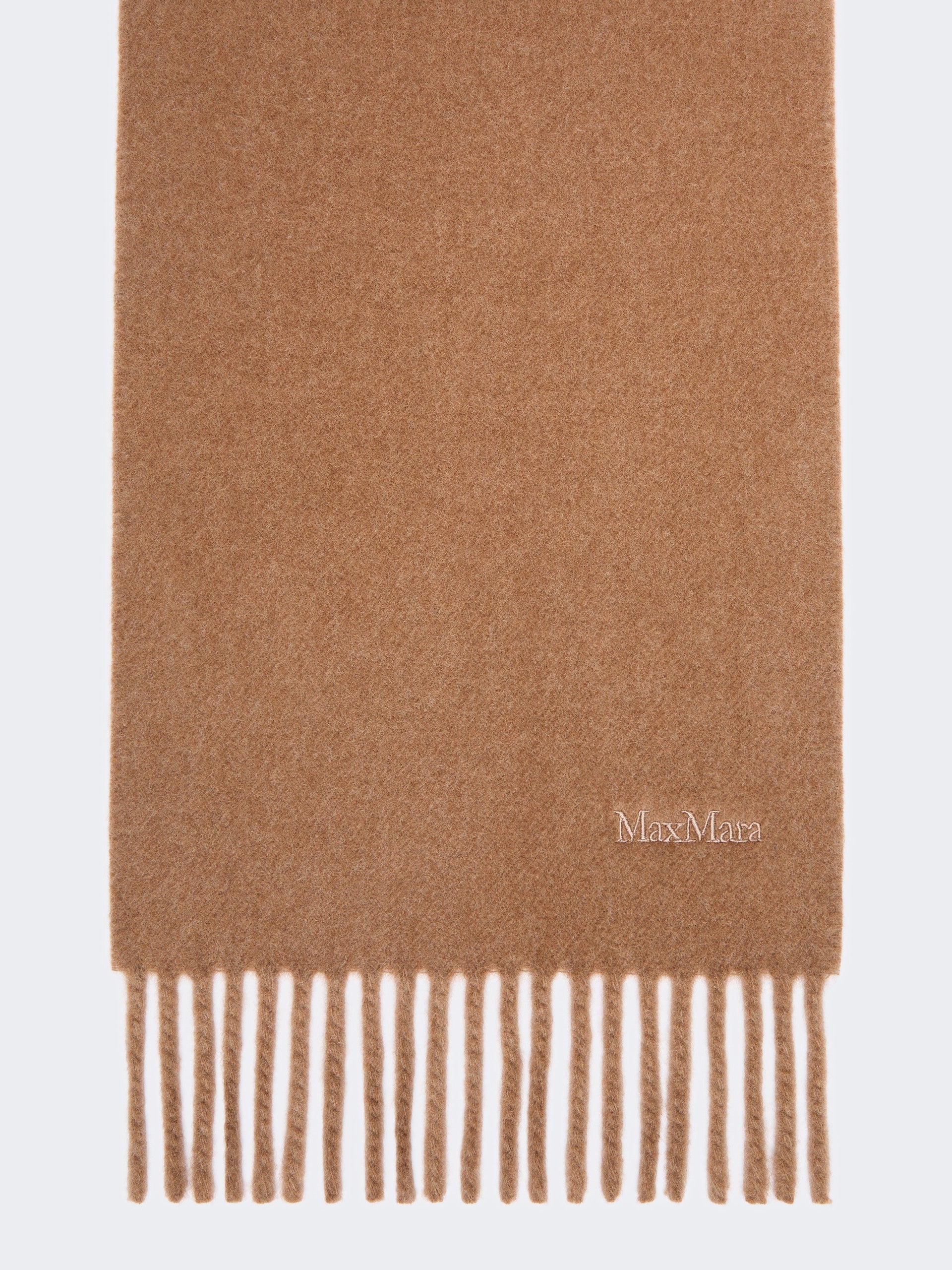 max mara yarn-dyed wool scarf for women