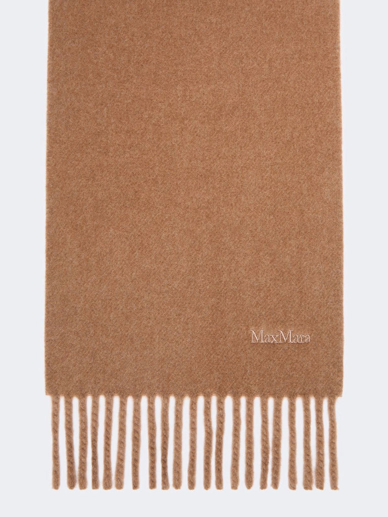 max mara yarn-dyed wool scarf
