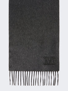 max mara cashmere stole with monogram embroidery for women