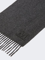 max mara cashmere stole with monogram embroidery for women