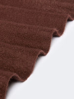 Cashmere stole with Monogram embroidery
