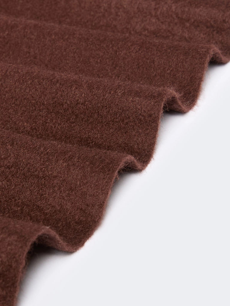 max mara cashmere stole with monogram embroidery