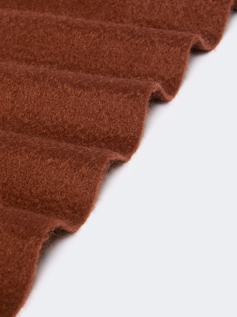 max mara cashmere stole with monogram embroidery