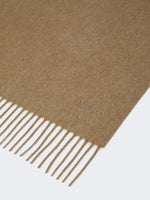 max mara cashmere stole with logo for women