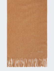 Camel Logo Stole for Women - Camel - Max Mara UAE