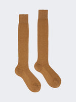 Cashmere Socks for Women - Hazelnut Brown - Max Mara UAE