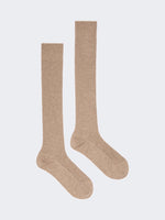 max mara ribbed cashmere socks for women