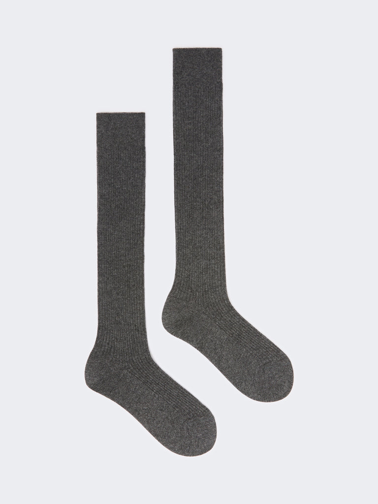 max mara ribbed cashmere socks