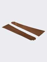 max mara long suede gloves for women