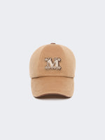 max mara cashmere double drap baseball cap for women