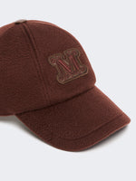 max mara cashmere double drap baseball cap for women