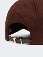 max mara cashmere double drap baseball cap for women