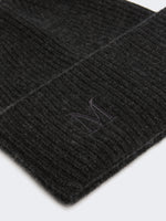 max mara ribbed cashmere beanie for women