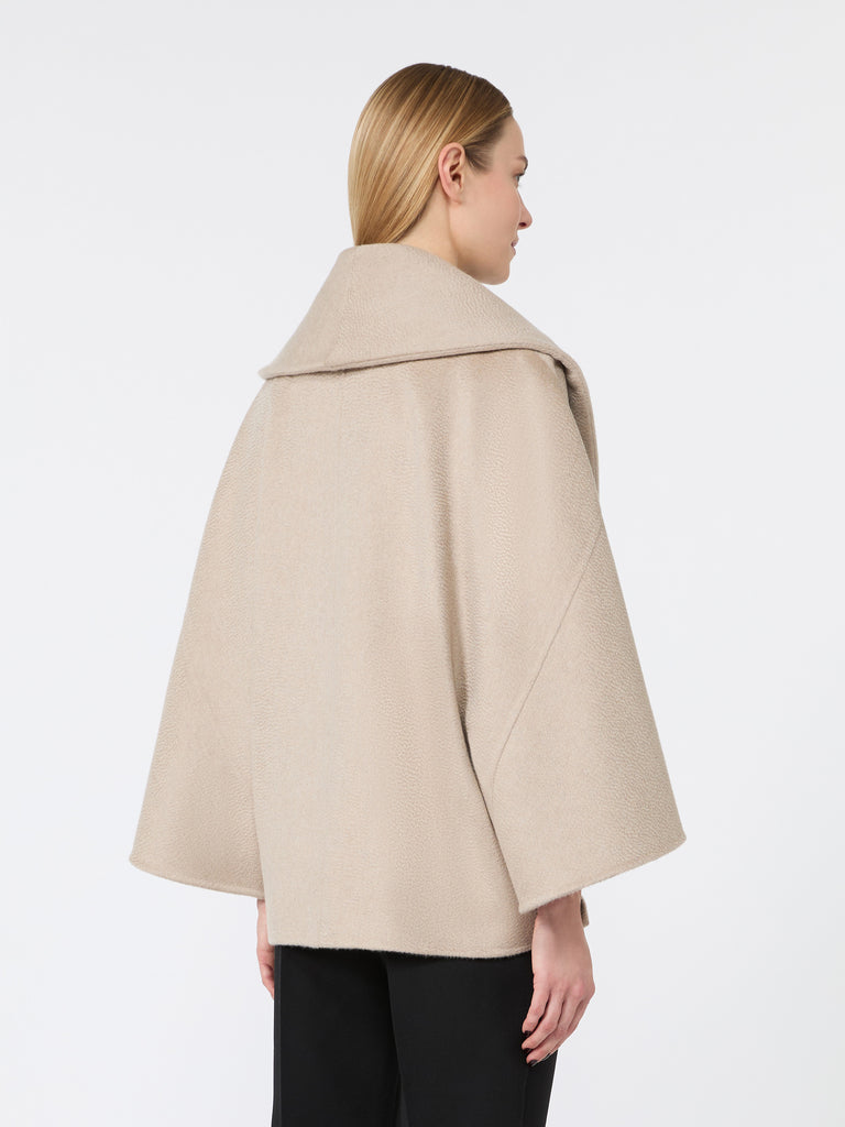 max mara cape in cashmere drap